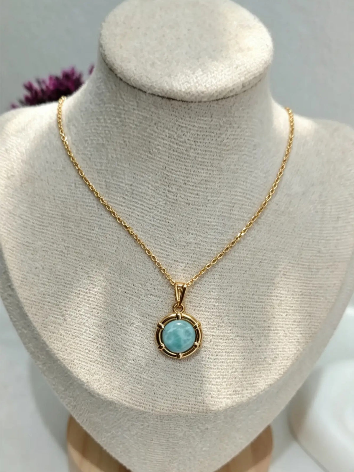 Cadena laminada en oro 18k - Larimar Redondo