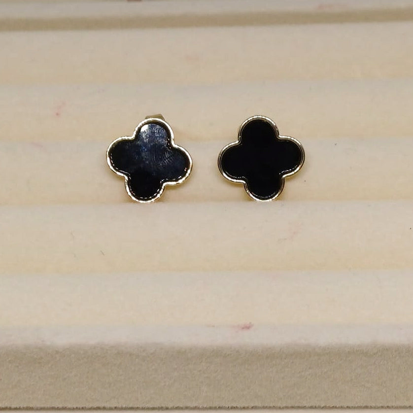 Aretes Trébol Liso