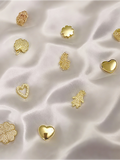 Dijes en baño de oro 24k para pulseras Oslo