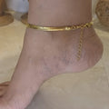 Tobillera en baño de oro 24k. Ciro