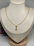 Cadena laminada en oro 18k - Estrellita