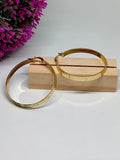 Argollas en baño de oro 24k - Elegance L