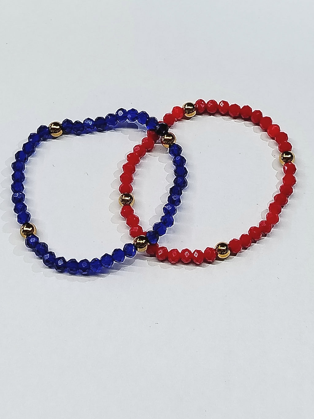 Pulsera elástica Cristales y Balines