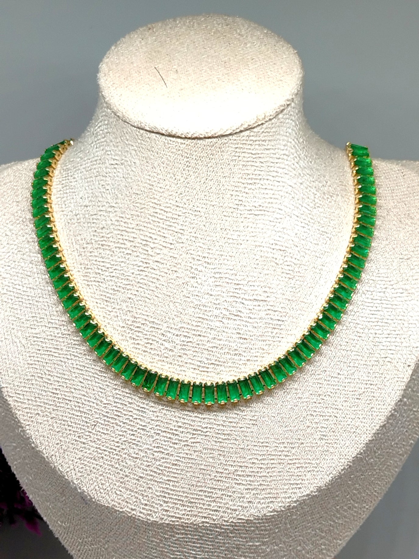 Collar tipo choker - Zircón M