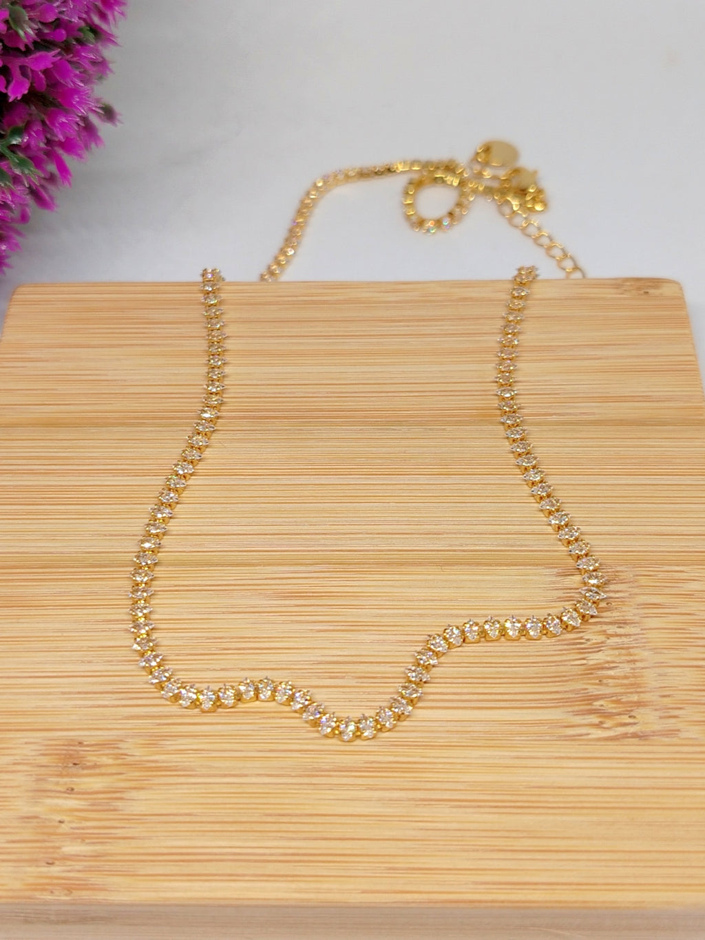 Collar tipo choker - Mini Zircon