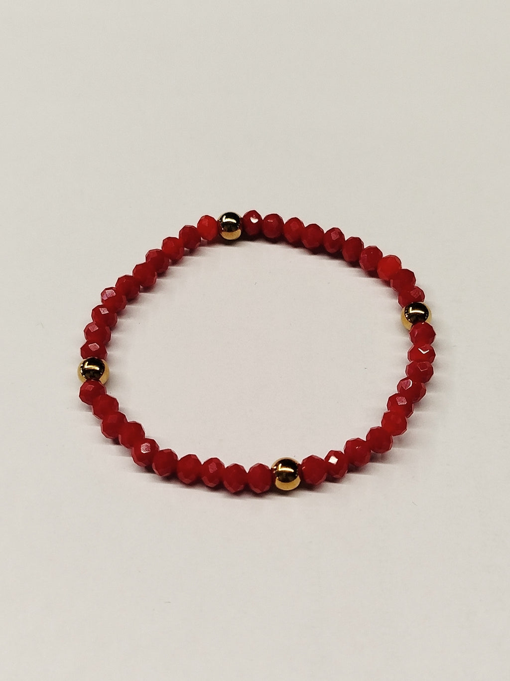 Pulsera elástica Cristales y Balines