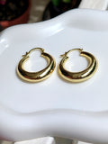 Aretes tipo argollas - Lucy