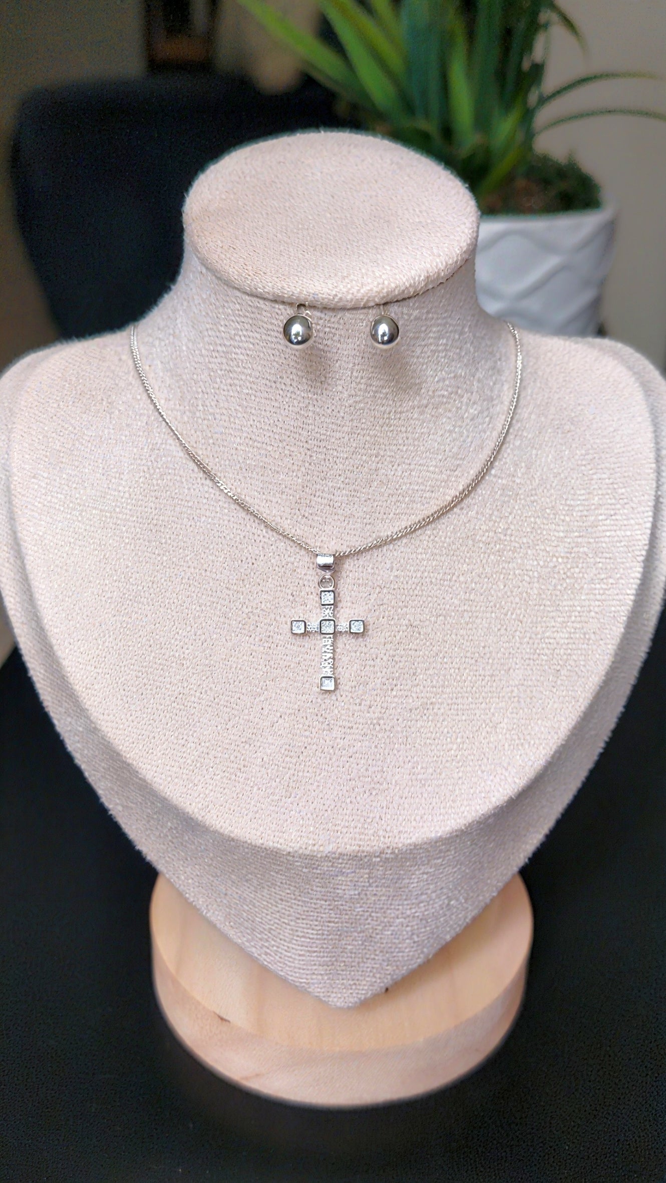 Cadena en plata 925 - Cruz