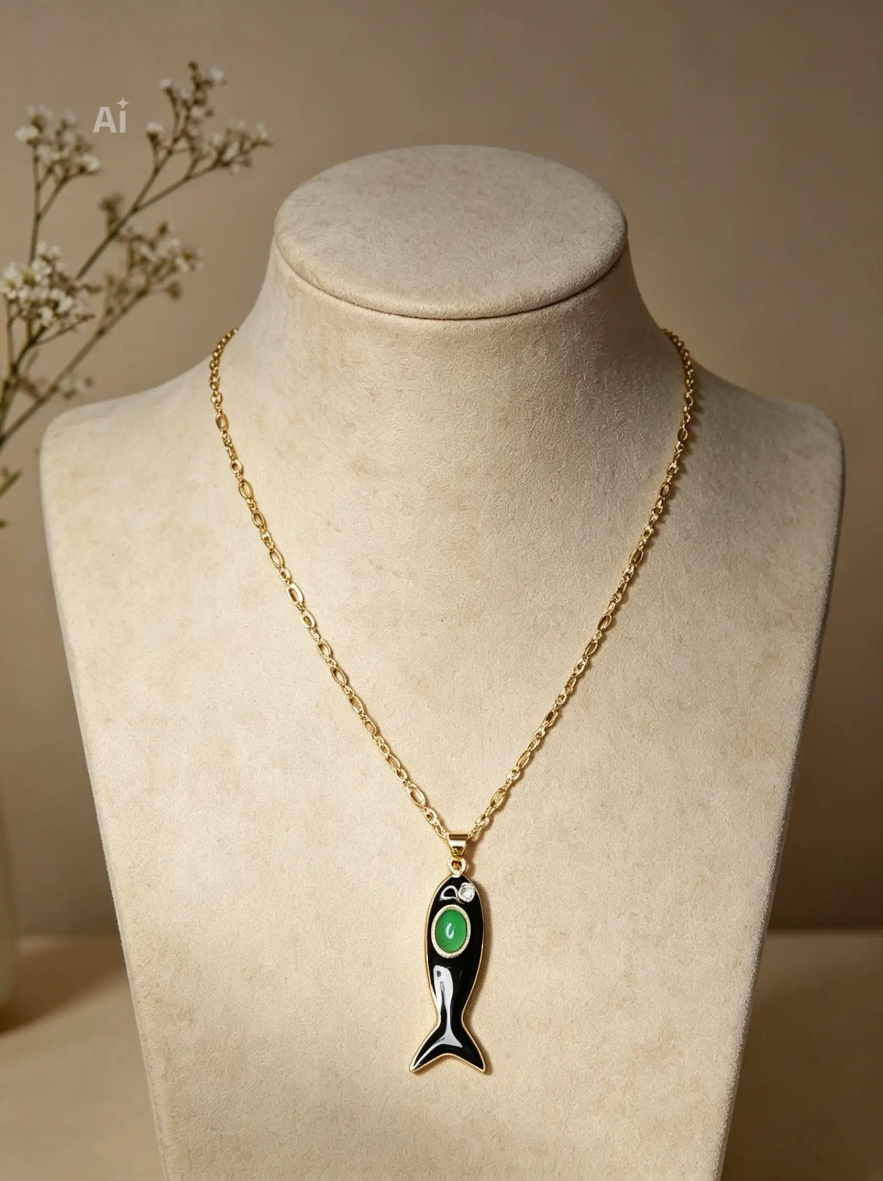 Collar - Pez Esmaltado