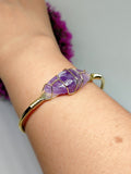 Brazalete en baño de oro 24k - Amos