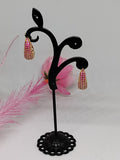 Aretes en baño de oro 24k - Mika