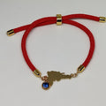 Pulsera laminada en oro - Cordón RD